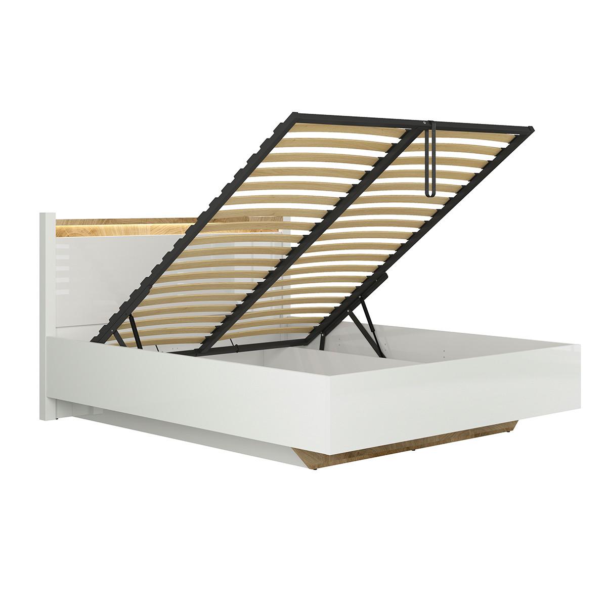 BOXBETT 140/200 Helios Weiß - Weiß, Holzwerkstoff (140/200cm) - Petits-meubles