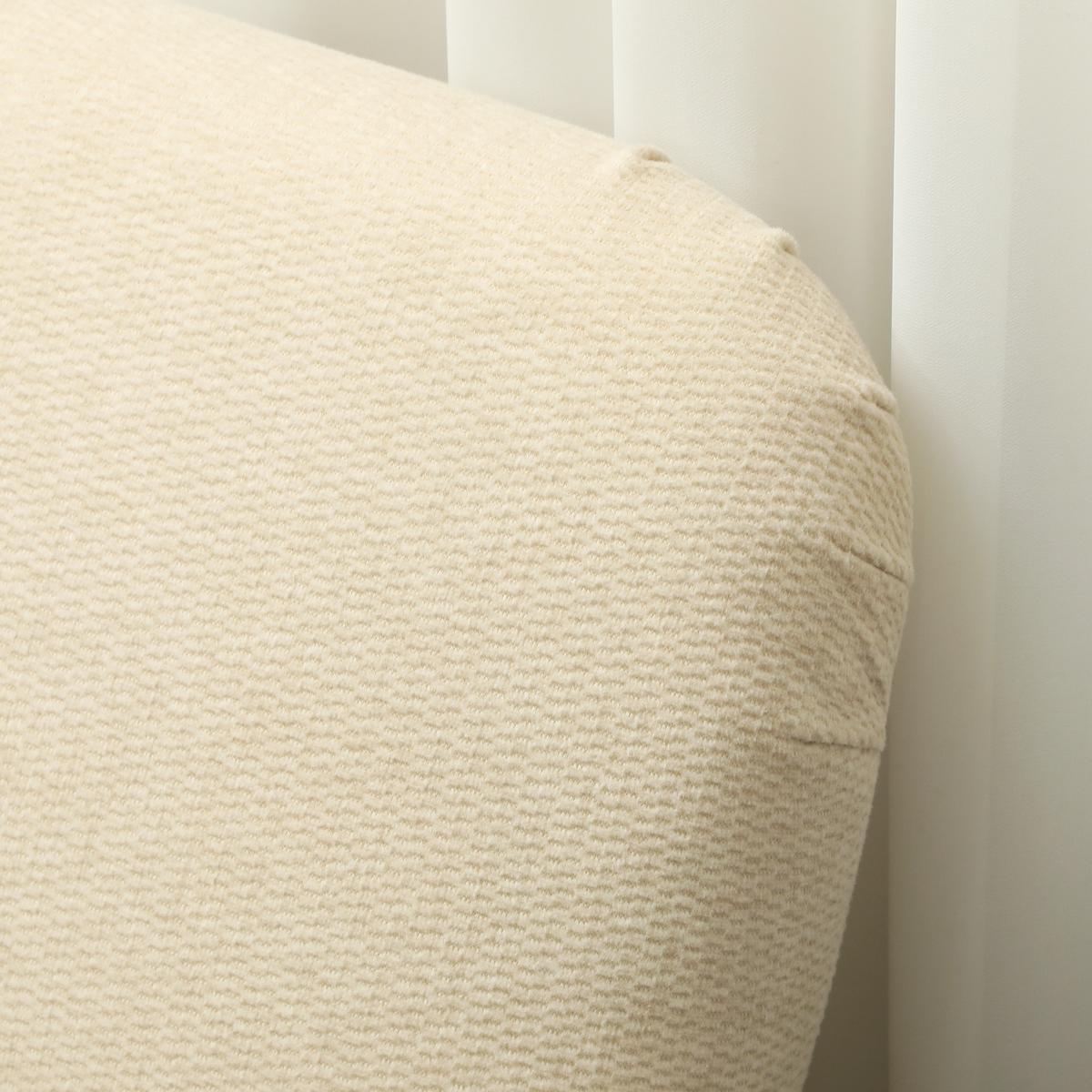 2 SITZER SOFA, 130 x 74 x 79 cm, Cremeweiß - Weiß, Textil (74/79/130cm) - HOMCOM