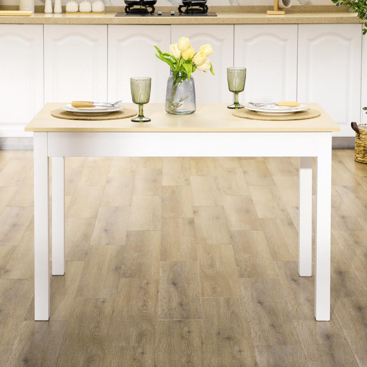 ESSTISCH Jyvin 119/70/75 cm - Braun, Holz (119/70/75cm) - ZMH