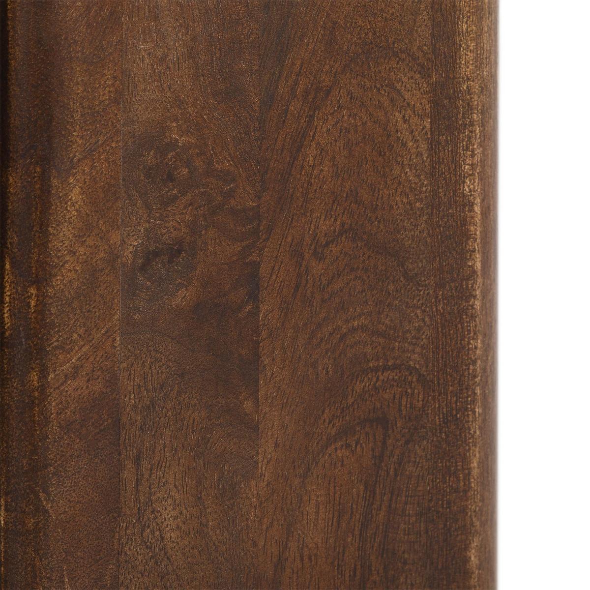 COUCHTISCH SURAT braun/beige - Beige/Braun, Holz/Naturmaterialen (60/100/27cm) - IDIMEX