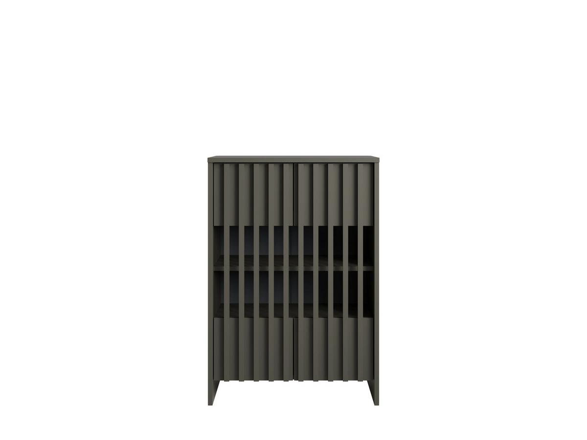KOMMODE Graphit 60/87/34 - Graphitfarben, Holzwerkstoff (60/87/34cm) - RAUMHIRSCH FURNITURE