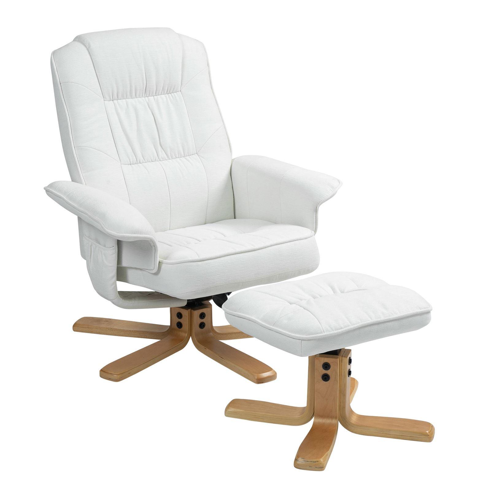 RELAXSESSEL CHARLY weiß - Weiß, Textil (76/87/61cm) - IDIMEX
