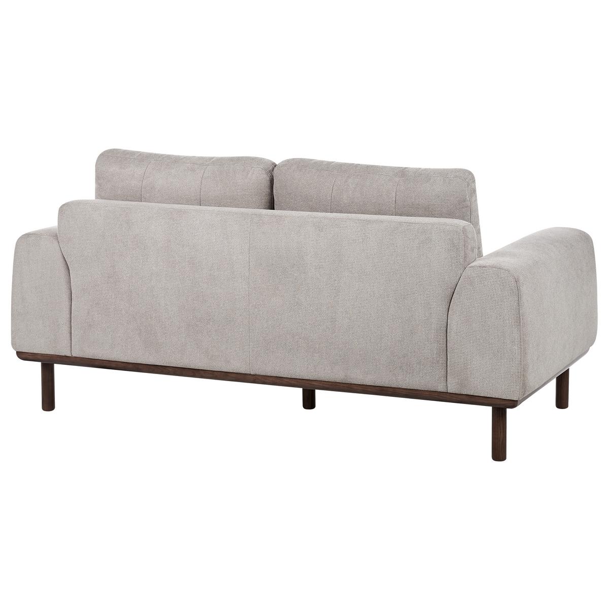 2-SITZER-SOFA Stoff Hellgrau Laurila - Hellgrau, Textil (170/71/92cm) - Beliani