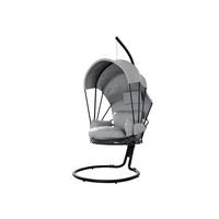 HÄNGESESSEL Waleris - Grau, Metall (100/198/136cm) - MIRJAN24