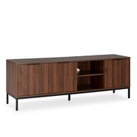 TV-ELEMENT Auri 3 türen Walnussfarbe - Walnussfarben, Holzwerkstoff (160/55/40cm) - VS Venta-stock