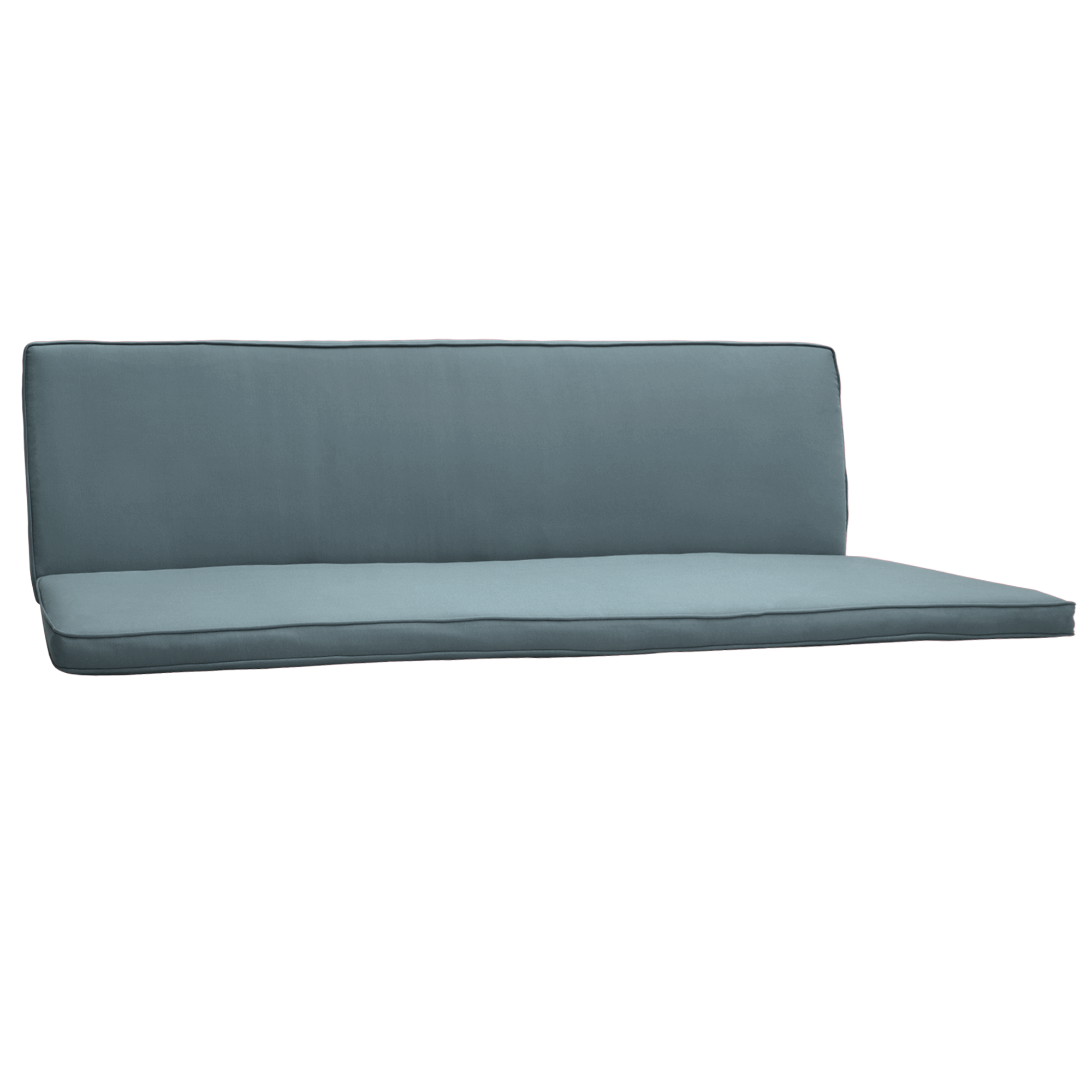 AUFLAGE für Hollywoodschaukel Loft HS 180x50cm Taubenblau - Blaugrau, Textil (100/180cm) - Beautissu 