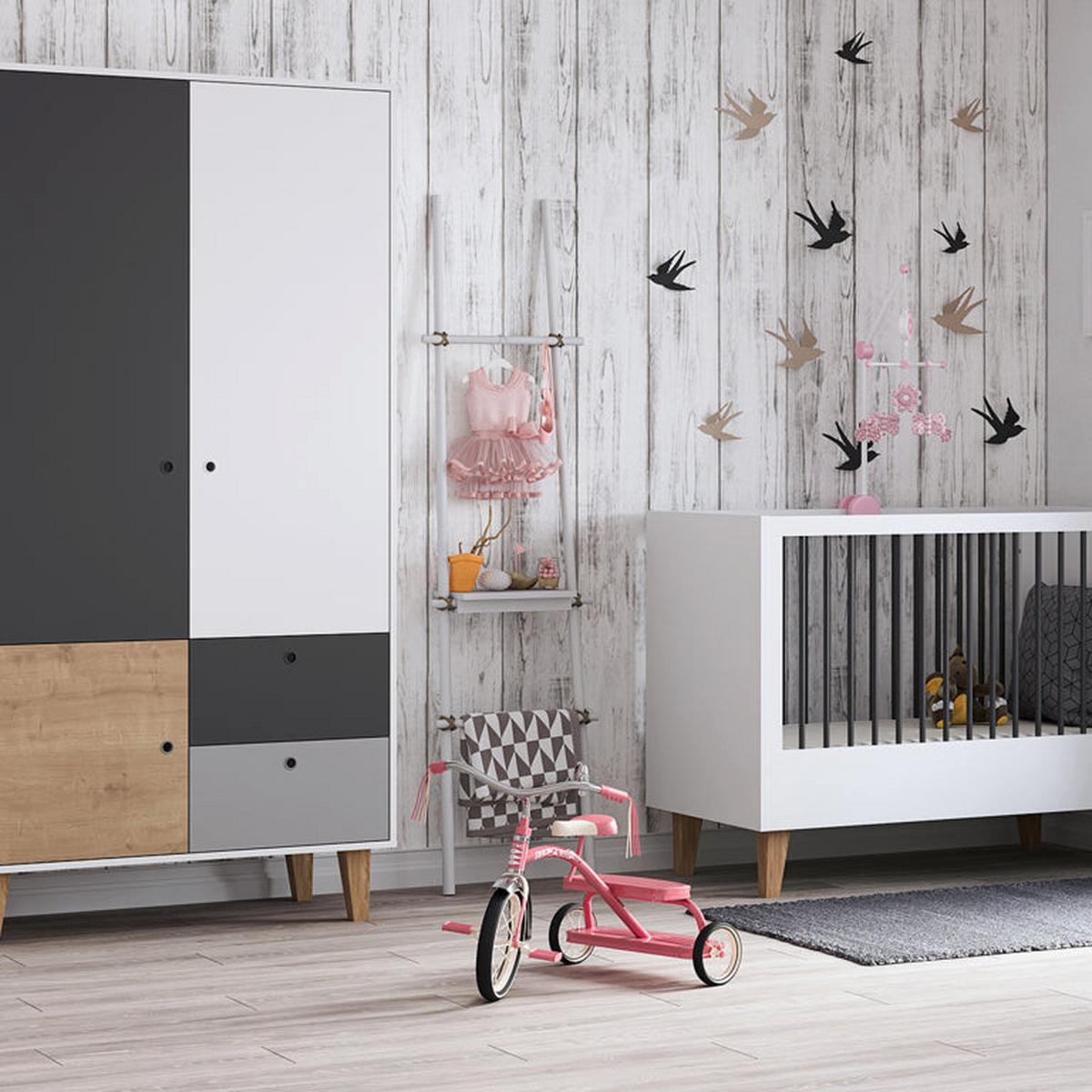 SCHRANK Holz - Braun, Holzwerkstoff (103.5/201.5/55cm) - Petits-meubles