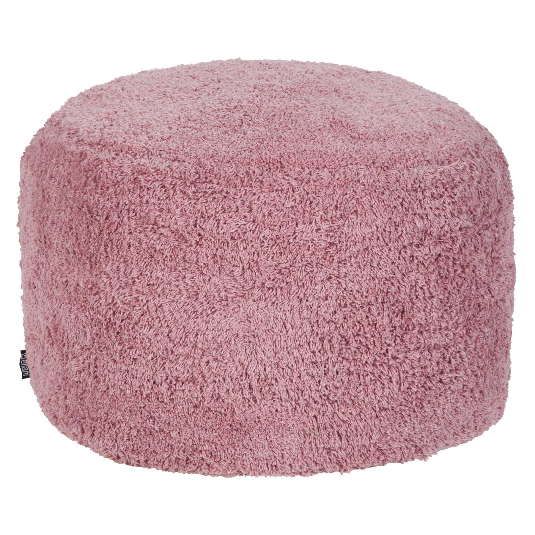 POUF Baumwolle Rosa Kandhkot - Pink, Textil (50/35/50cm) - Beliani