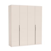 DREHTÜRENSCHRANK ANCONA 200/240/58cm 4-türig Kaschmir - Kaschmir, Holzwerkstoff (200/240/58cm) - MASSENO