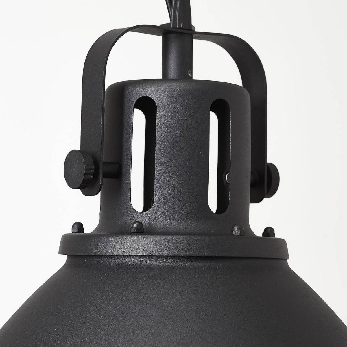 PENDELLEUCHTE Jesper 23770/06 - Schwarz, Metall (47/47/144cm) - Brilliant