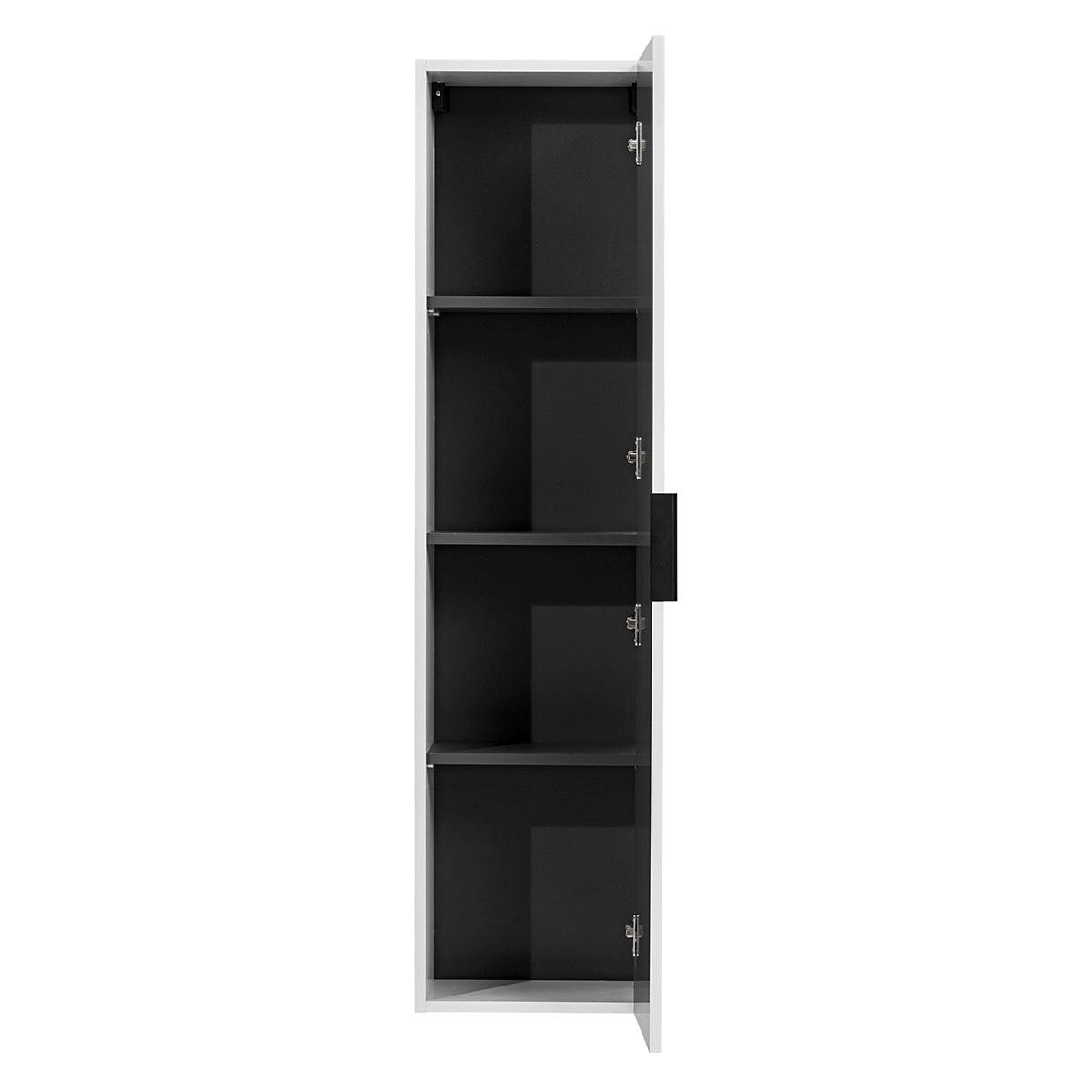 HÄNGESÄULE Adriel Weiß - Weiß, Holzwerkstoff (35/140/25cm) - Petits-meubles