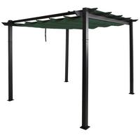 PERGOLA Grün - Grün, Textil (300/240/300cm) - MCW