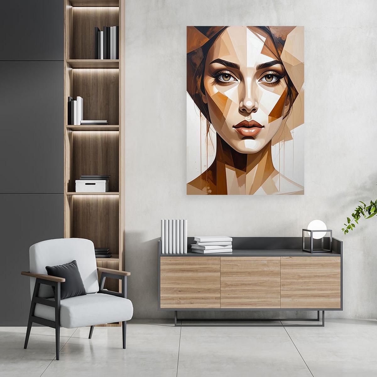 LEINWANDBILD Menschen & Charaktere 40x60cm - Beige, Textil (40/60cm) - Feeby
