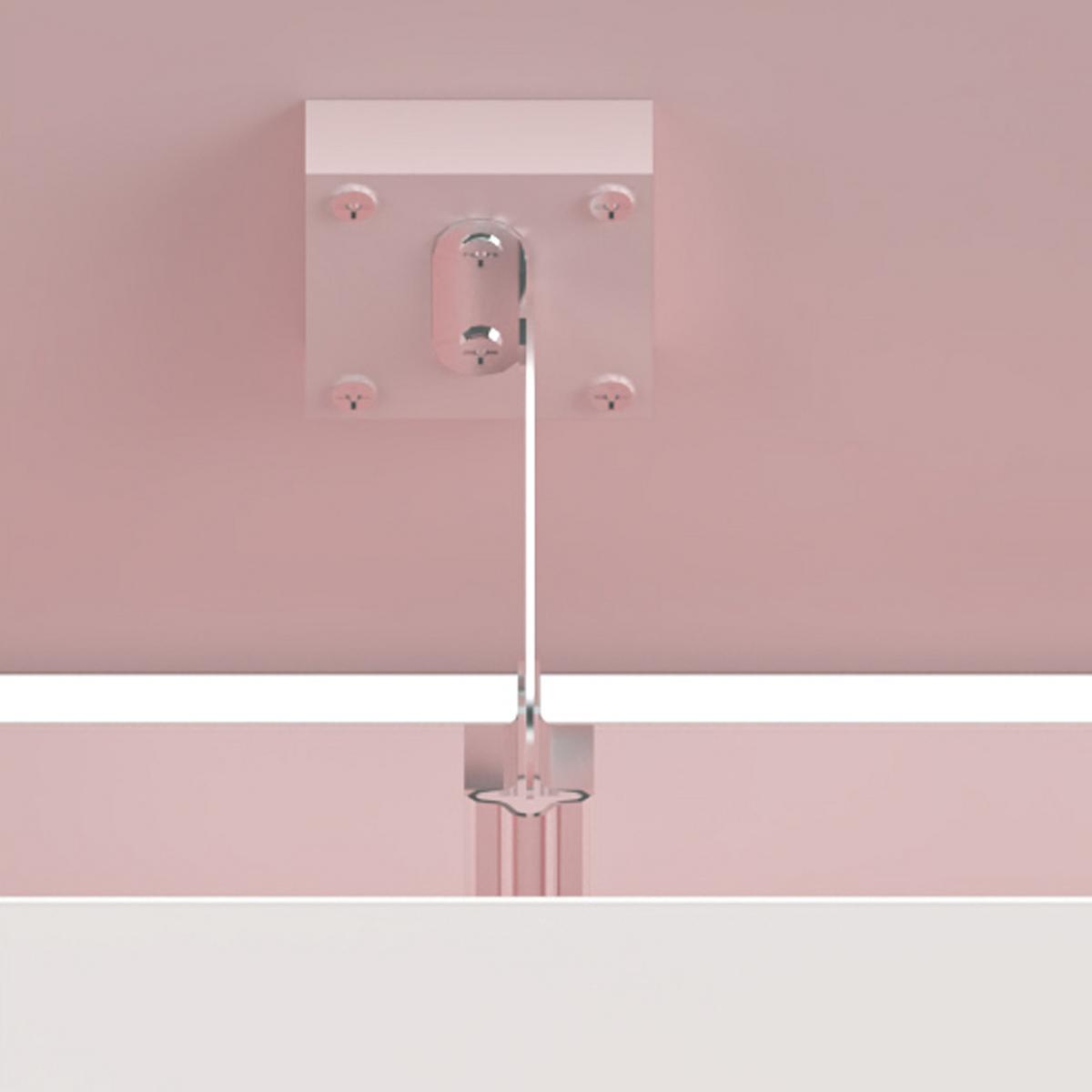 SPIELZEUGKISTE Vestnes - Rosa/Weiß, Holzwerkstoff (30/60cm) - [en.casa]