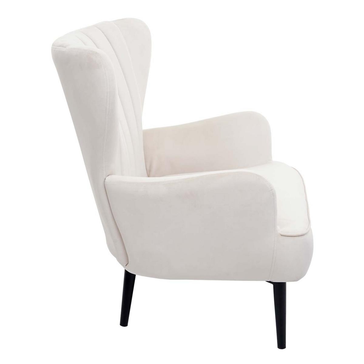 LOUNGE-SESSEL Cremeweiß - Weiß, Textil (75/87/75cm) - MCW