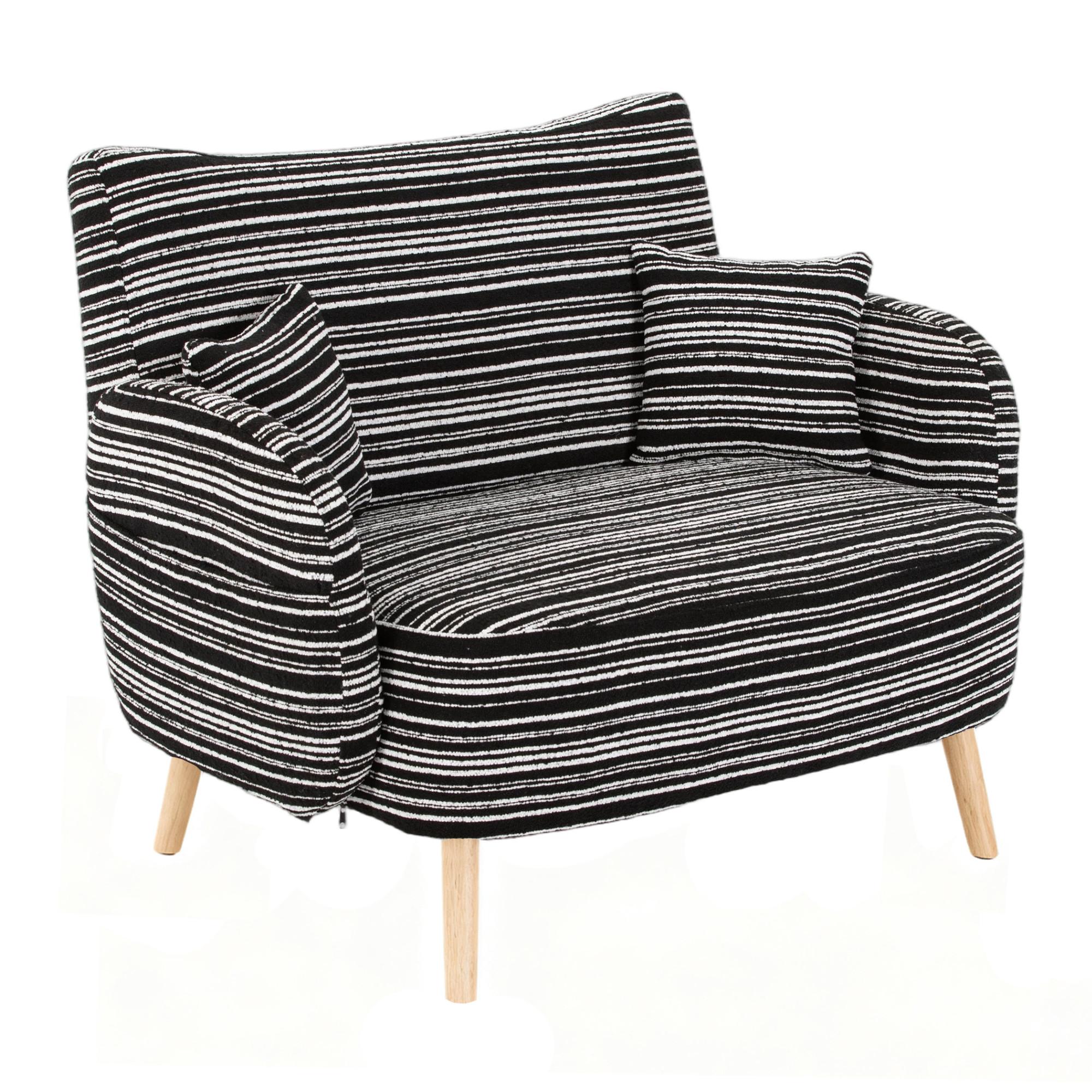 2-SITZER SOFA boucle schwarz kompakt 121cm - Schwarz, Textil (121/87/81.5cm) - Urban Meuble