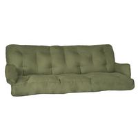 AUFLAGE für Hollywoodschaukel Flair HS 180x50x8cm Olivgrün - Olivgrün, Textil (50/180cm) - Beautissu 