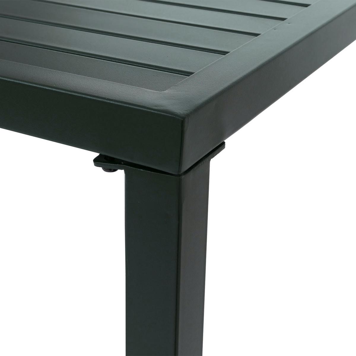 STEHTISCH eckig Green - Grün, Metall (65/130/105cm) - MCW