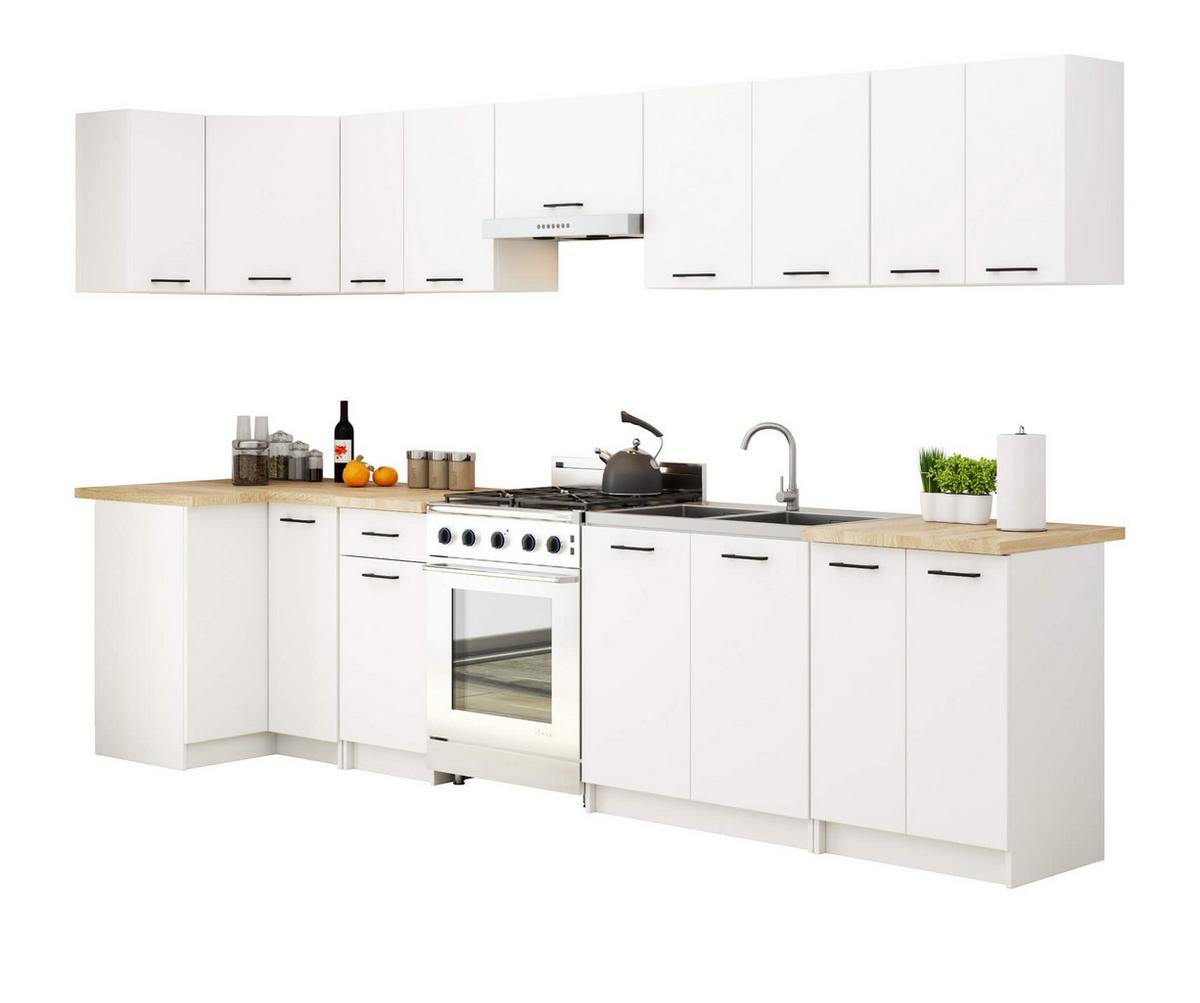 UNTERSCHRANK Weiß 82/80/46 - Weiß, Holzwerkstoff (80/82/46cm) - RAUMHIRSCH FURNITURE