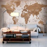 SELBSTKLEBENDE FOTOTAPETE 245/175 cm - Braun, Kunststoff/Textil (245/1cm) - KUNSTLOFT