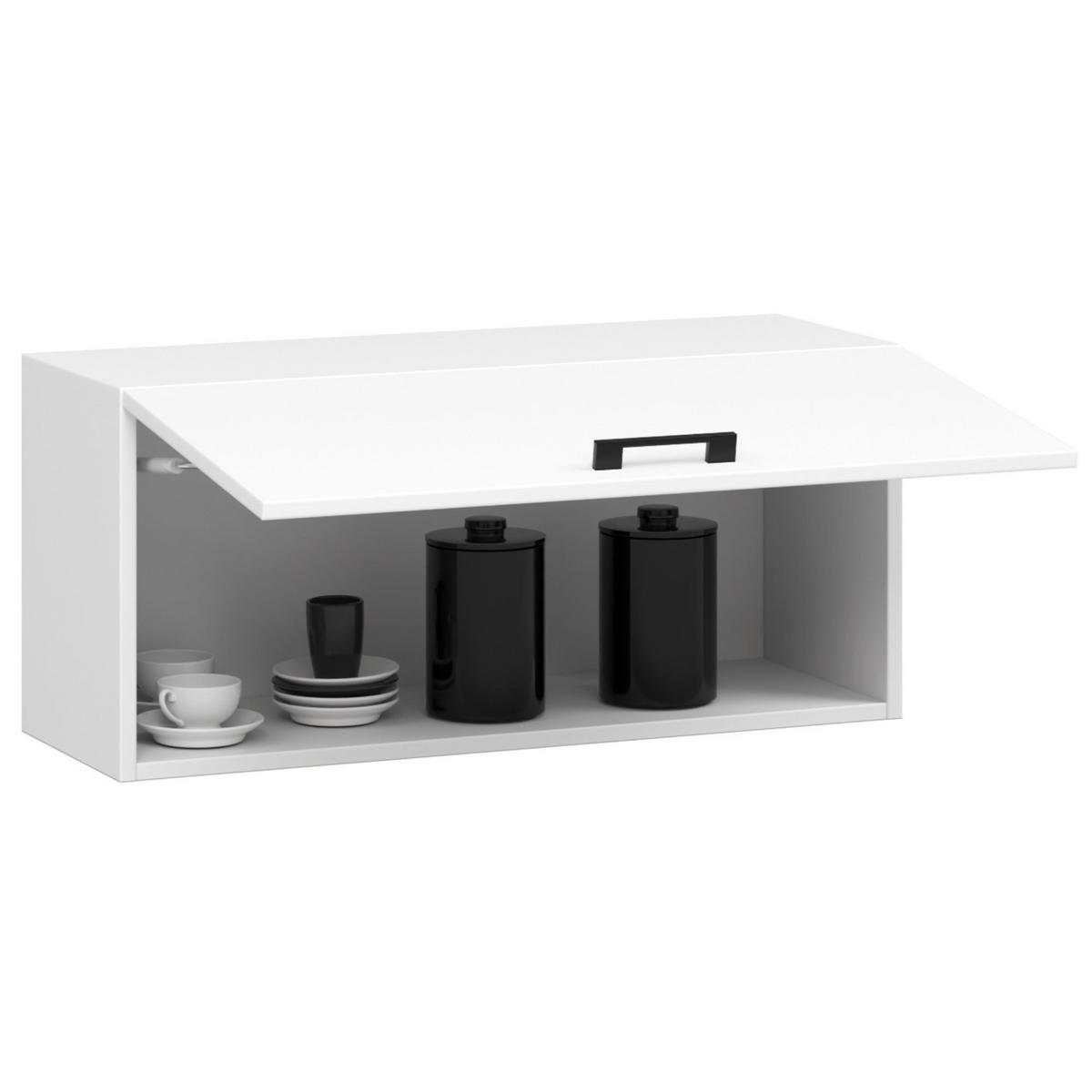 HÄNGESCHRANK Weiß 29/80/30 - Weiß, Holzwerkstoff (80/29/30cm) - RAUMHIRSCH FURNITURE