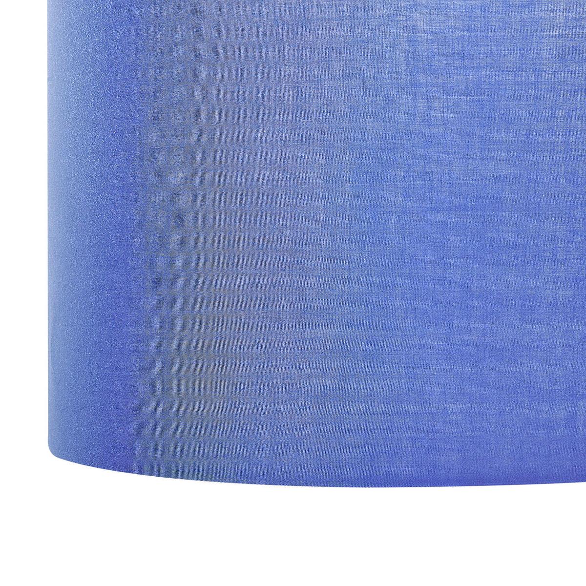 HÄNGELEUCHTE Dulce 48/48/157 cm - Blau, Textil (48/48/157cm) - Beliani