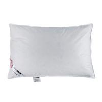 KOPFKISSEN Federn & Daunen mit Kamille 48/74 cm - Weiß, Textil (48/74cm) - Homescapes