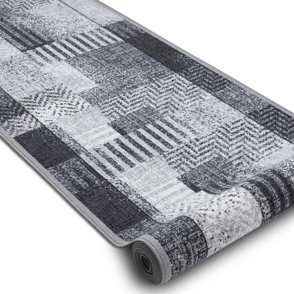 LÄUFER Antirutsch ESSENZA 100/140 cm - Grau, Textil (100/140cm) - rugsX