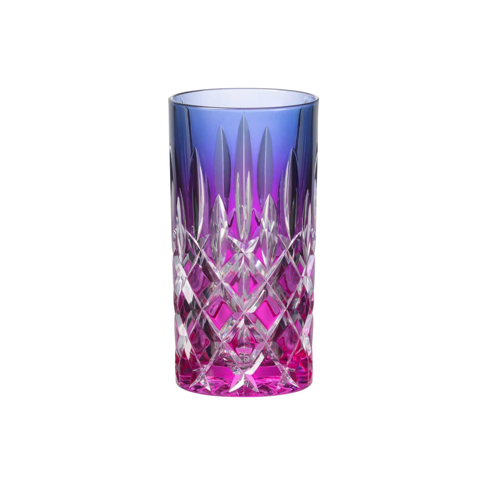 HIGHBALL LONGDRINKGLAS Laudon Violett-Pink 395 ml - Pink/Violett, Glas (0.395L) - Riedel