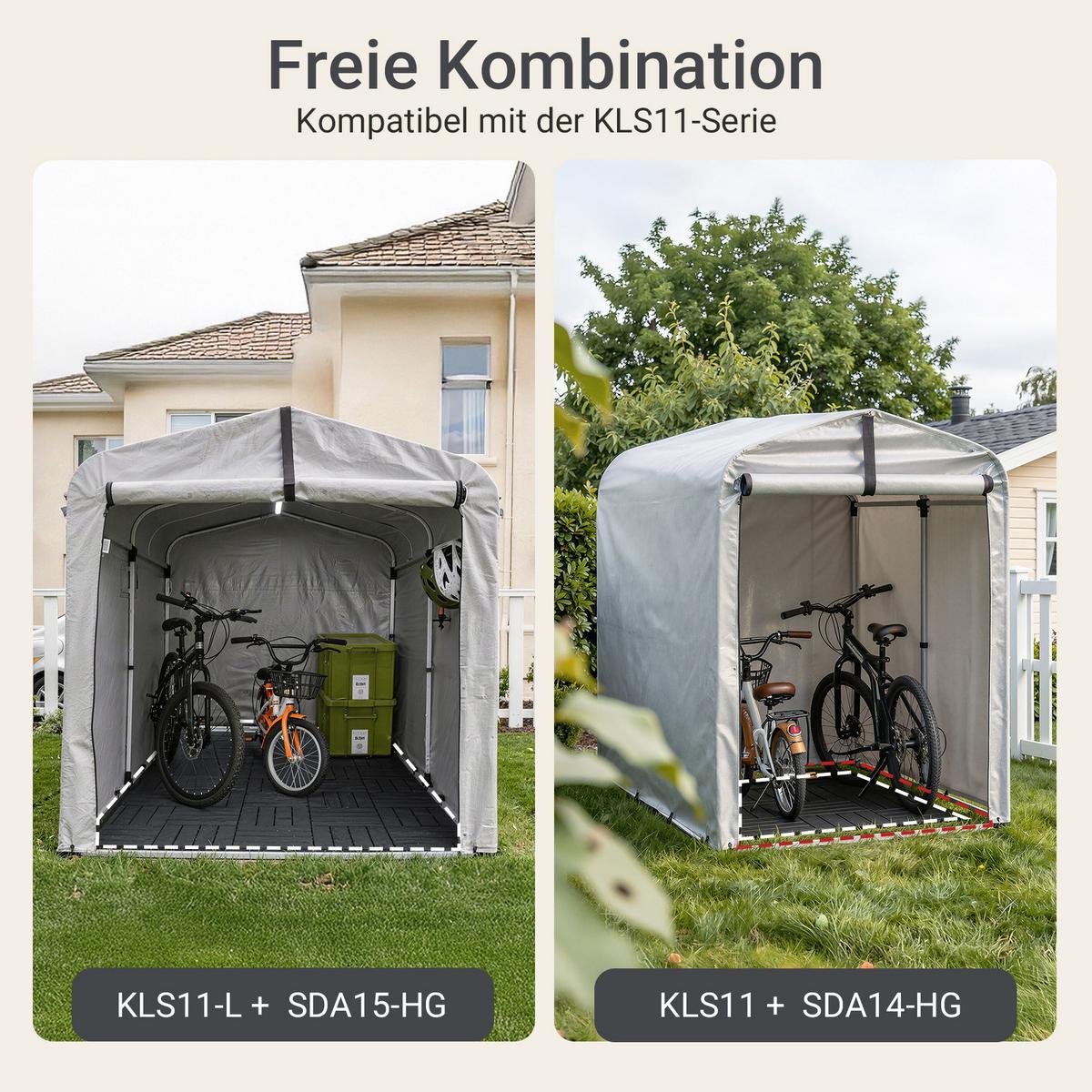 TERRASSENFLIESEN 35 Stück Grau 30.5x2x30.5 cm - Grau, Kunststoff (30.5/30.5/2cm) - SoBuy