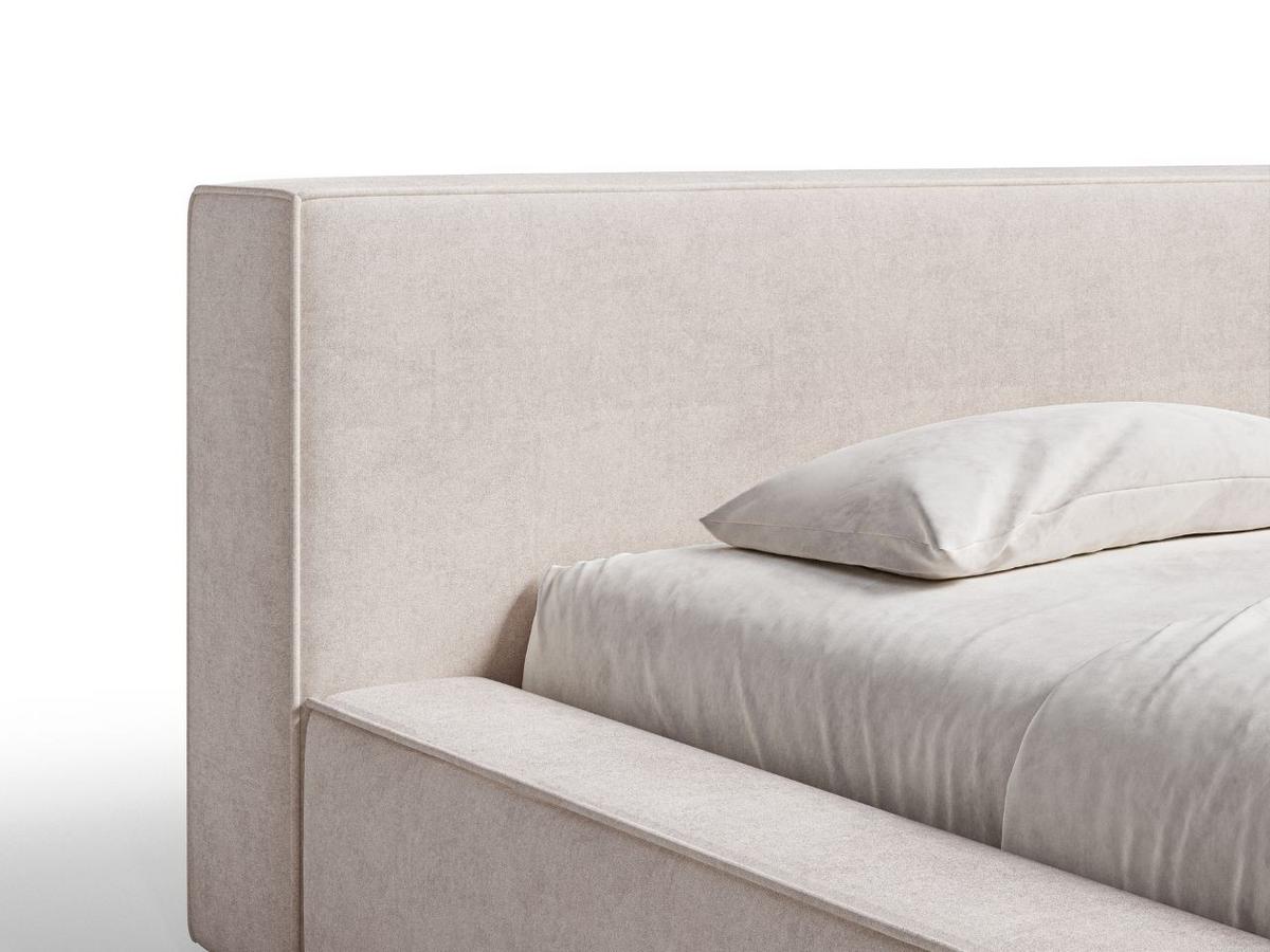 POLSTERBETT Mali 140x200 Beige - Beige, Textil (140/200cm) - Graingold