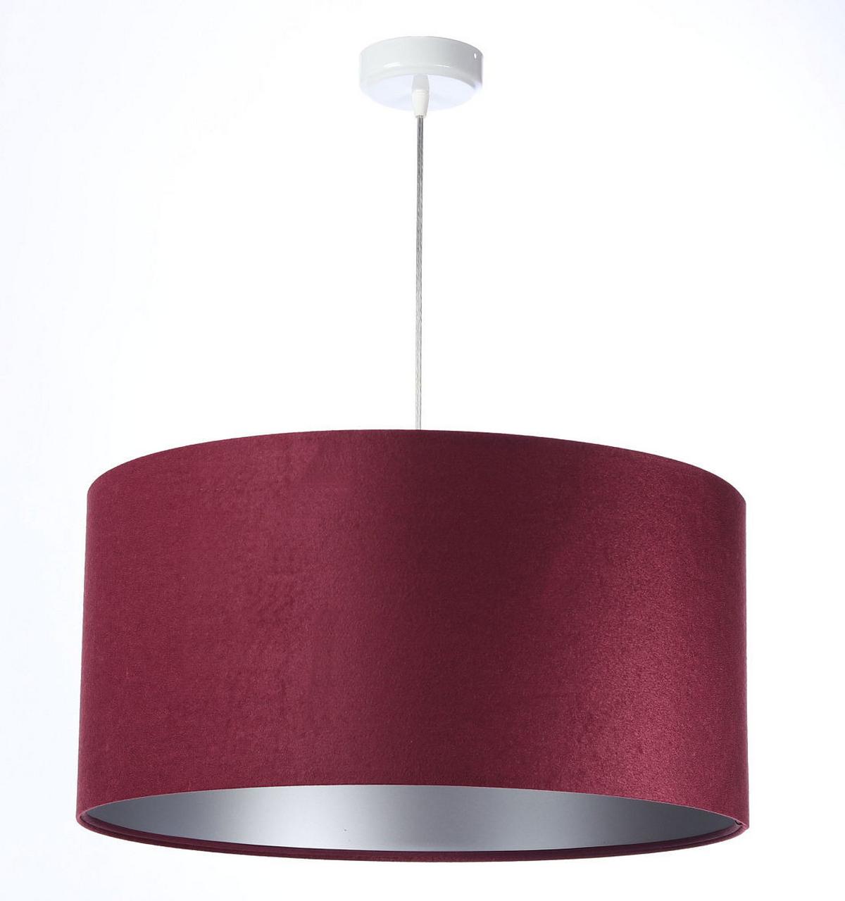 HÄNGELEUCHTE Lila 30/20 cm - Silberfarben/Lila, Kunststoff (30/0.45/20cm) - ONZENO