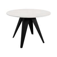TISCH Gerda 90 - Multicolor/Schwarz, Holzwerkstoff/Metall (90/90/76cm) - MIRJAN24