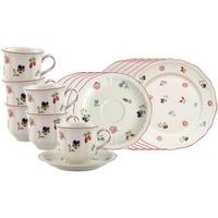 KAFFEESERVICE Petite Fleur bunt 18-tlg. - Multicolor, Keramik (2/2/2cm) - Villeroy & Boch