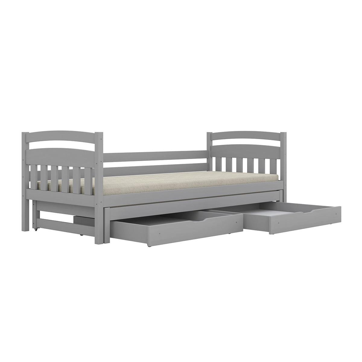KINDERBETT 90/200 Tosia Grau - Grau, Holz (90/200cm) - Petits-meubles
