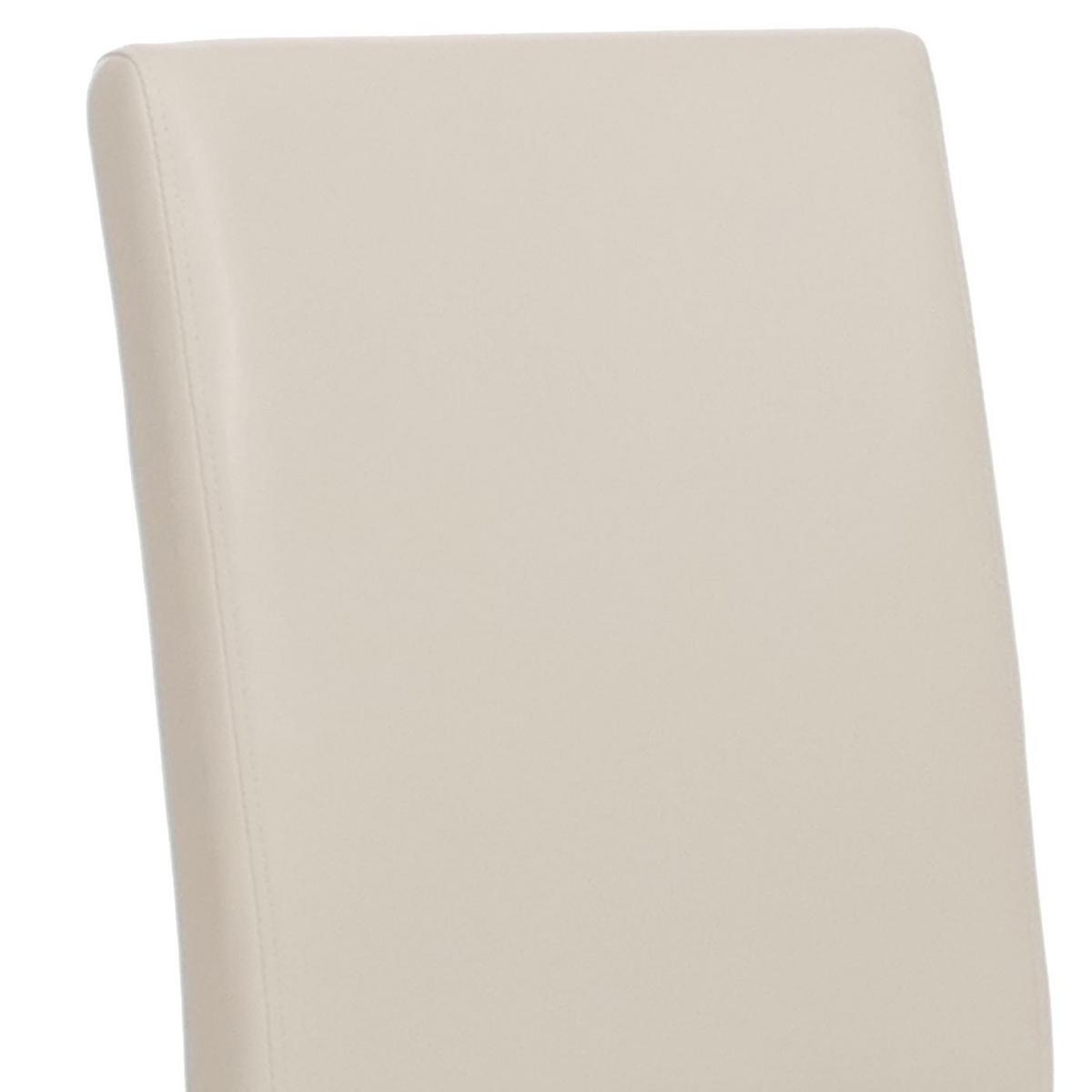 ESSZIMMERSTUHL Weiß, Braun 4er-Set - Weiß/Braun, Textil (43/90/56cm) - MCW
