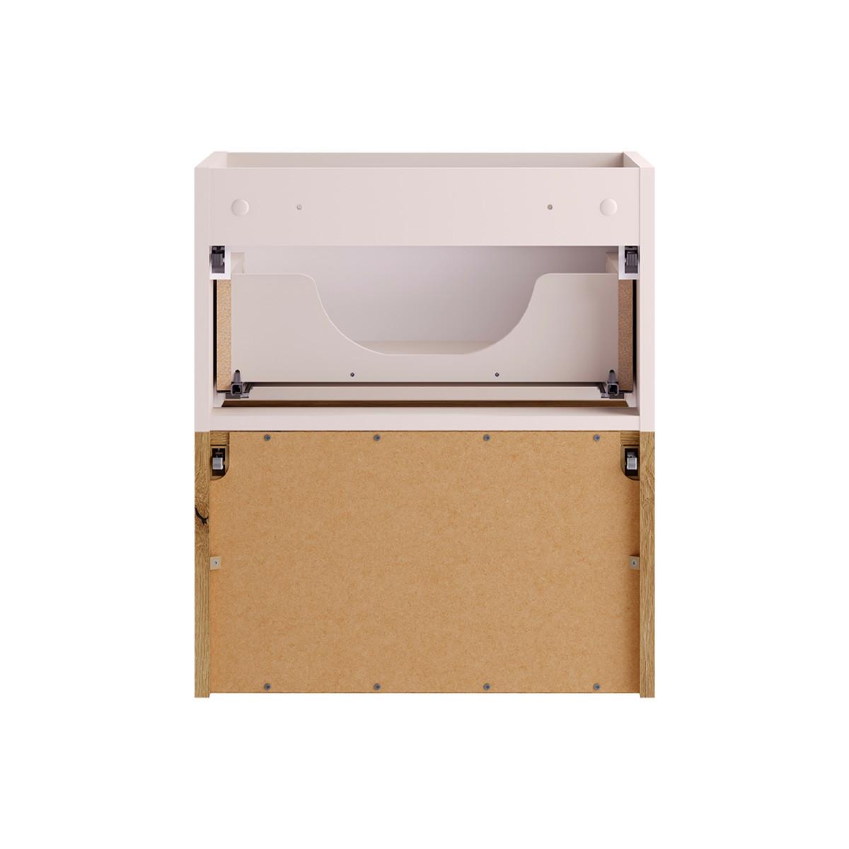 WASCHTISCH 50.4cm Riva Kaschmir - Beige, Holzwerkstoff (50.4/60/40cm) - Petits-meubles