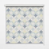 INNENROLLO - Fensterrollo - Rollo - 100x140 cm - Bunte Sterne - Gelb, Kunststoff (100/140/0.5cm) - TULUP