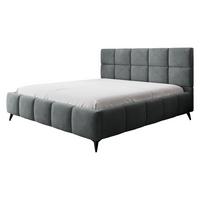 POLSTERBETT Amber - Graphitfarben/Schwarz, Holzwerkstoff/Textil (180/200cm) - MIRJAN24