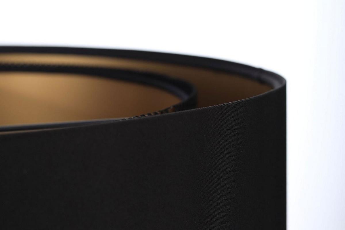 HÄNGELEUCHTE Gold 50/23 cm - Goldfarben/Schwarz, Kunststoff (50/1.3/23cm) - ONZENO