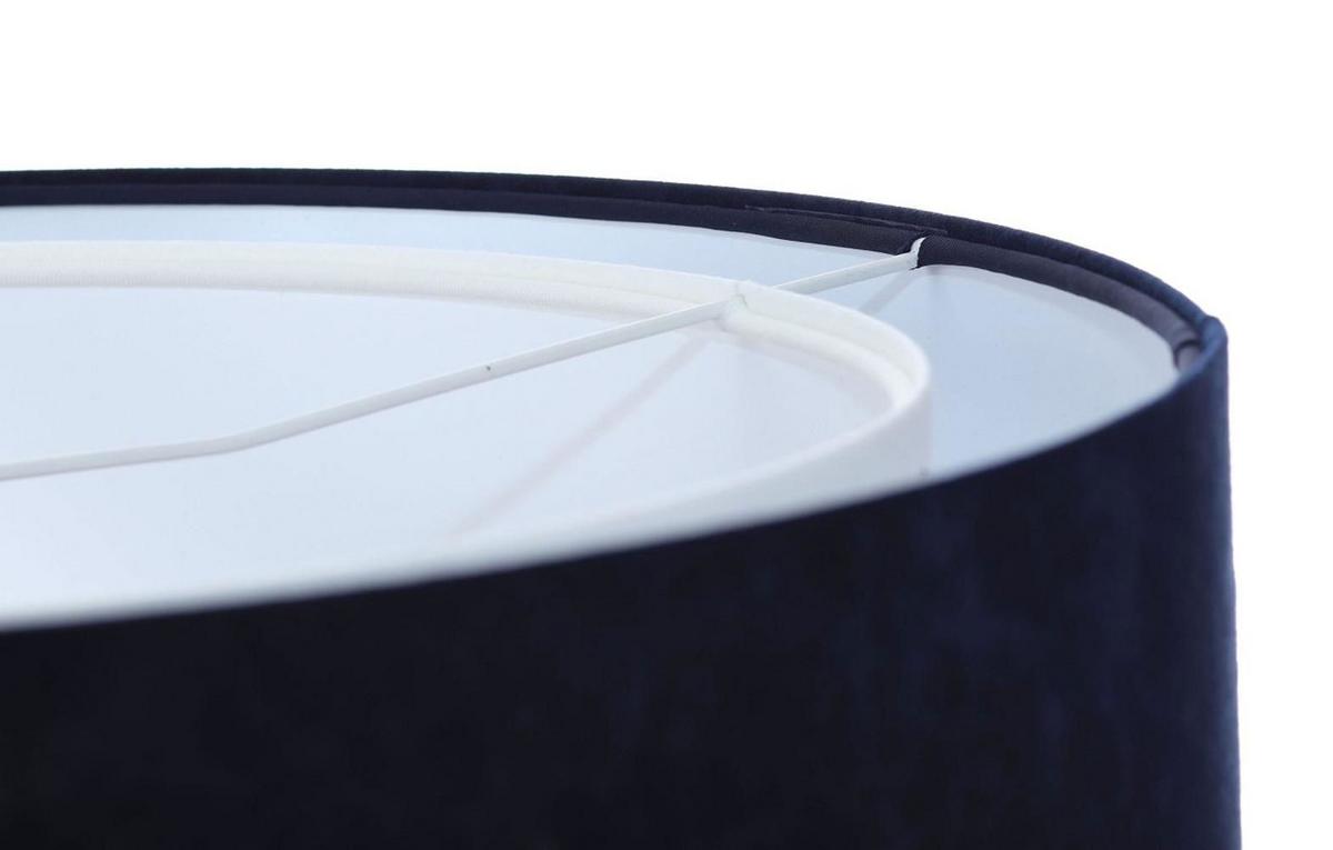 HÄNGELEUCHTE Blau 50/23 cm - Weiß, Kunststoff (50/1/23cm) - ONZENO