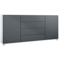 SIDEBOARD Santo Anthrazit matt - Anthrazit, Holzwerkstoff (166.5/75.5/35cm) - Vladon