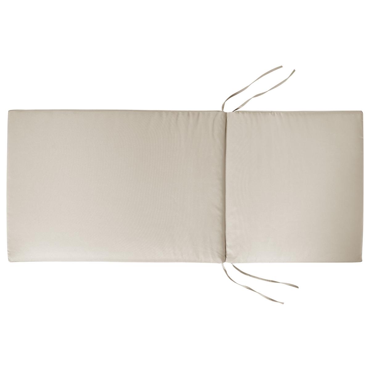 OUTDOOR-SITZKISSEN 6er-Set Taupe 50/45 cm Java/Amantea Premium - Taupe, Textil (71/71/50cm) - Beliani