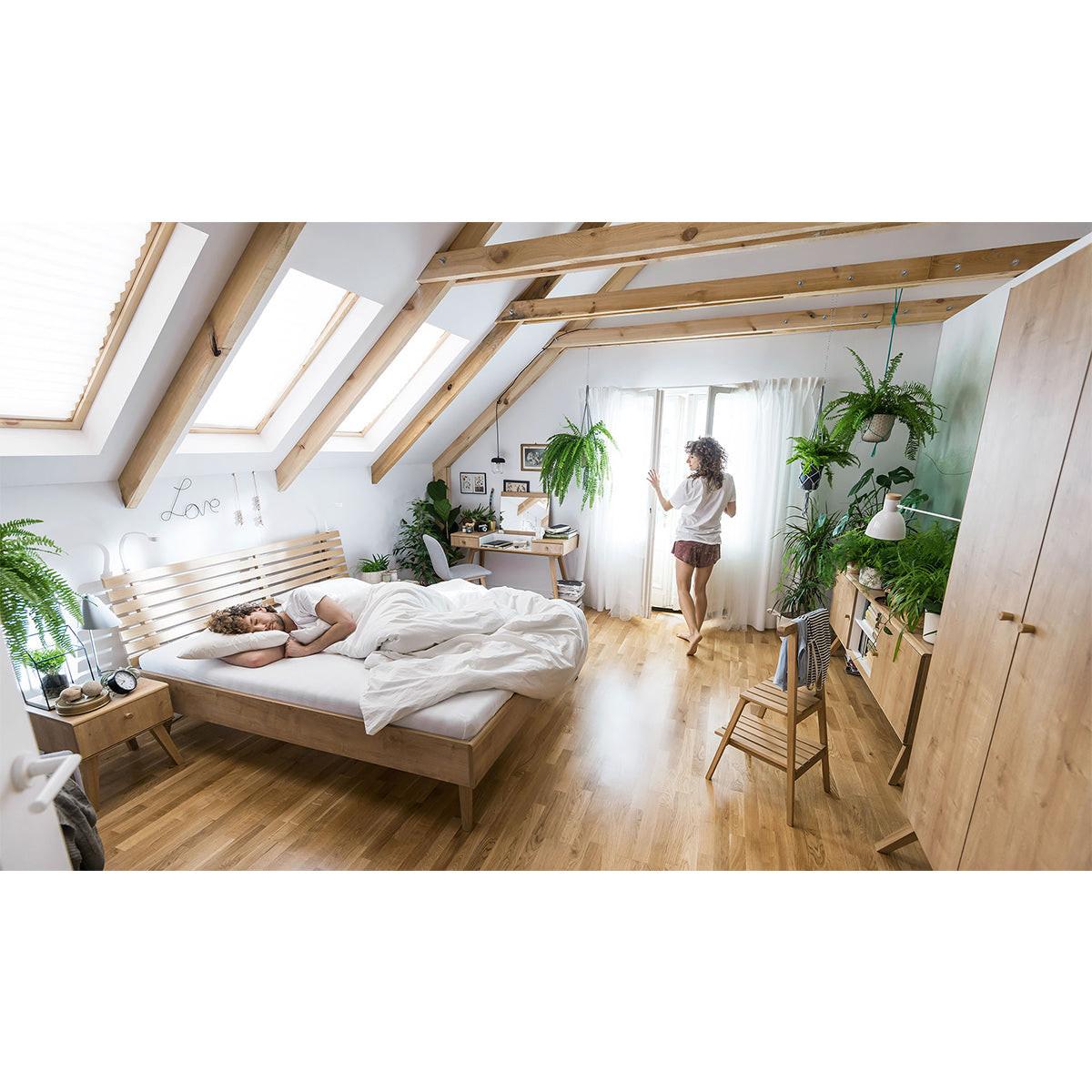SCHRANK 2 Türen Holz - Braun, Holzwerkstoff (58/207.5/101cm) - Petits-meubles