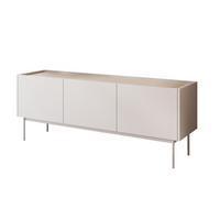 RTV Schrank ESSENCE 144 Kaschmir / Eiche Linea - Kaschmir/Eichefarben, Holzwerkstoff (154/55/33cm) - Lookway