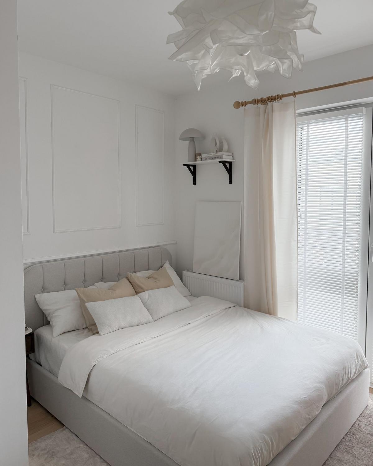 BETT mit Stauraum 160/200 cm Stoff Cremeweiß Challans - Creme, Textil (160/200cm) - Beliani