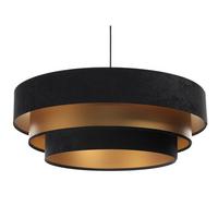 HÄNGELEUCHTE Schwarz 60/20 cm - Schwarz, Kunststoff (60/1/20cm) - ONZENO
