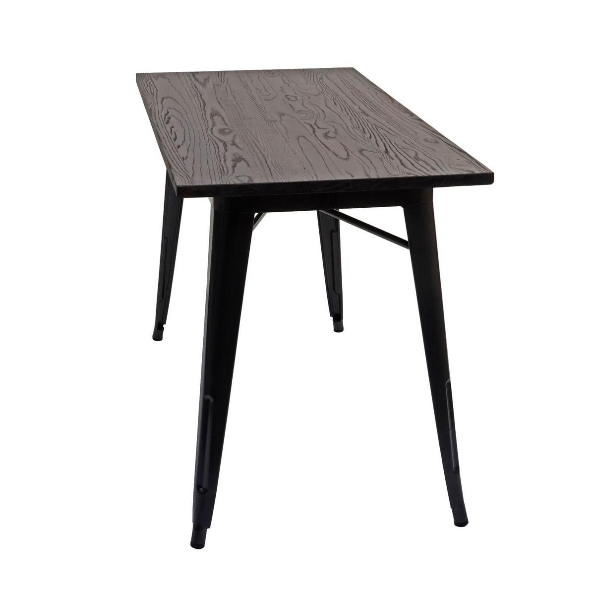 ESSZIMMER-SET Grau 4er-Set - Grau, Metall (120/115/60cm) - MCW