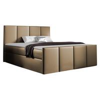 BOXBETT Lars - H3 - Hellbraun, Holz (160/200cm) - MIRJAN24