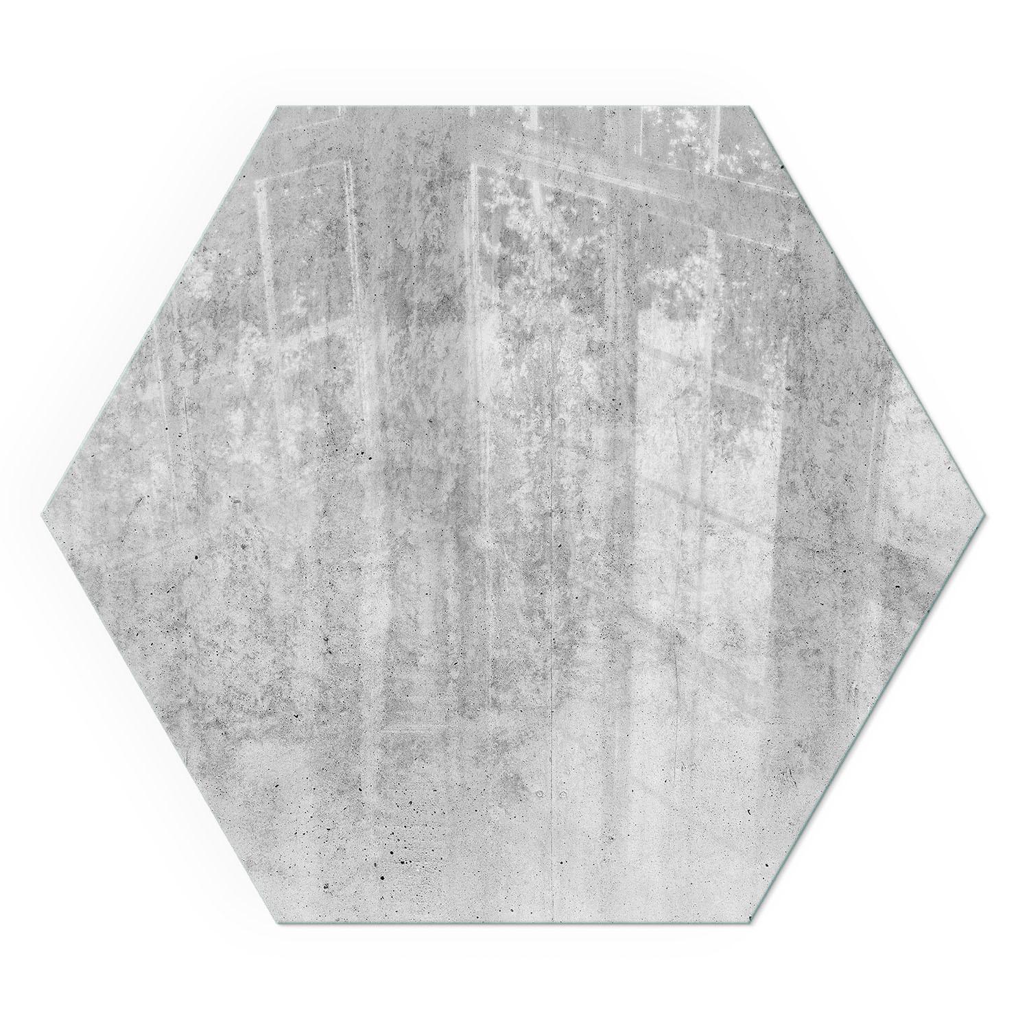 GLASPLATTE für Kamin h40 cm - Grau, Glas (40/40/0.4cm) - TULUP